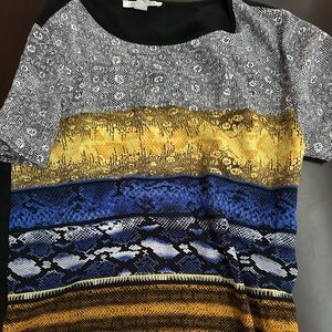 Short sleeve silky Kenneth Cole dress shirt